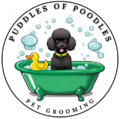 Puddles of Poodles Pet Grooming Logo